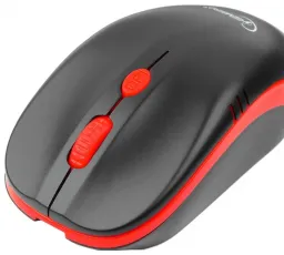 Мышь Gembird MUSW-350 Black-Red USB, количество отзывов: 9