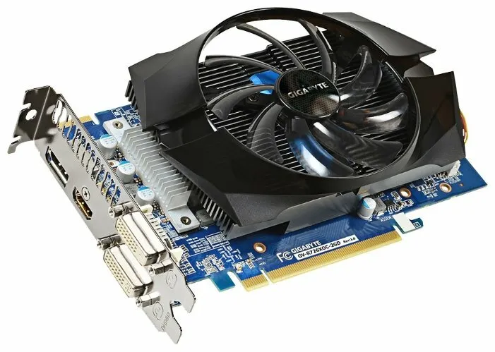 Видеокарта GIGABYTE Radeon R7 260X 1188Mhz PCI-E 3.0 2048Mb 6500Mhz 128 bit 2xDVI HDMI HDCP, количество отзывов: 4