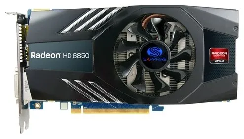 Видеокарта Sapphire Radeon HD 6850 775Mhz PCI-E 2.1 2048Mb 4000Mhz 256 bit 2xDVI HDMI HDCP, количество отзывов: 3