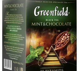 Отзыв на Чай черный Greenfield Mint & Chocolate в пирамидках: ужасный от 15.12.2022 23:15 от 15.12.2022 23:15