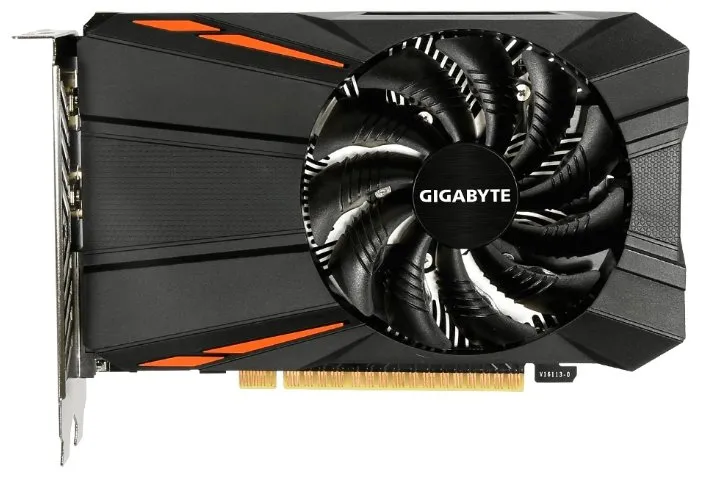 Видеокарта GIGABYTE GeForce GTX 1050 1354MHz PCI-E 3.0 2048MB 7008MHz 128 bit DVI HDMI HDCP, количество отзывов: 9