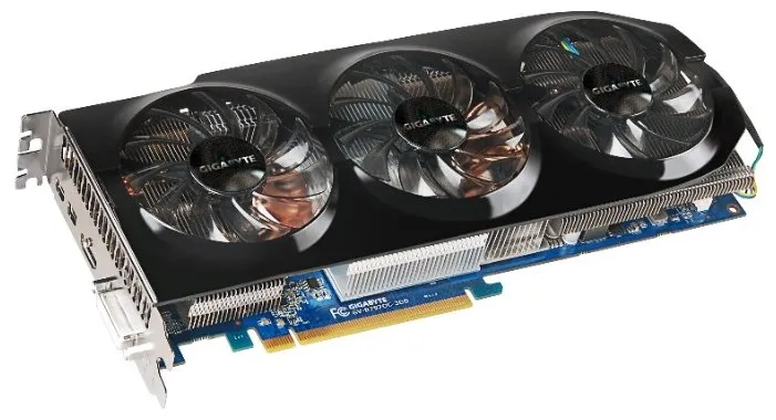 Видеокарта GIGABYTE Radeon HD 7970 1100Mhz PCI-E 3.0 3072Mb 6000Mhz 384 bit DVI HDMI HDCP, количество отзывов: 9