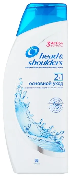 Head & Shoulders шампунь и бальзам-ополаскиватель против перхоти 2в1 Основной уход для нормальных волос, количество отзывов: 22