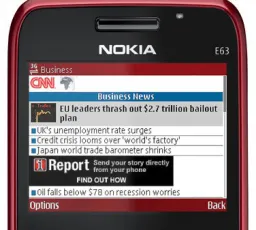 Отзыв на Смартфон Nokia E63: тихий, новый, единственный, неудобный