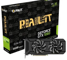 Отзыв на Видеокарта Palit GeForce GTX 1060 1506MHz PCI-E 3.0 6144MB 8000MHz 192 bit DVI HDMI HDCP Dual (NE51060015J9-1060D): тихий, производительный от 16.1.2023 21:16 от 16.1.2023 21:16