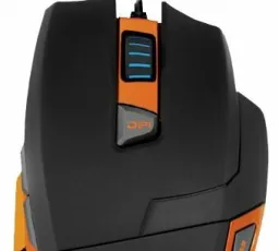 Отзыв на Мышь Defender Warhead GM-1500 Black-Orange USB: симметричный, ужасный, тяжелый, скользкий