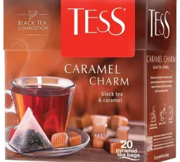 Чай черный Tess Caramel charm в пирамидках, количество отзывов: 10