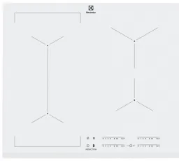 Отзыв на Варочная панель Electrolux IPE6453WF: белый, обычный, управление, овальный