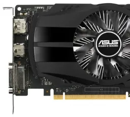 Видеокарта ASUS GeForce GTX 1050 Ti 1290MHz PCI-E 3.0 4096MB 7008MHz 128 bit DVI HDMI HDCP Phoenix, количество отзывов: 9